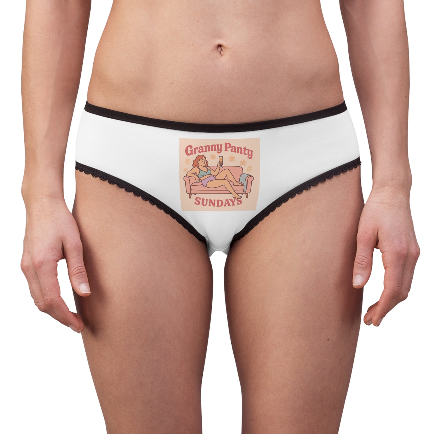 Where it all started! Granny Panty Sundays comfy granny panties. Go ahead girl, lounge in your granny panties and apologize to no-one.